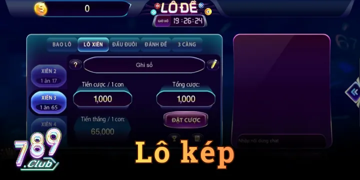 Lô kép - Tuyệt chiêu đánh lô kép cực đỉnh từ cao thủ 1 lo kep 789club 2026